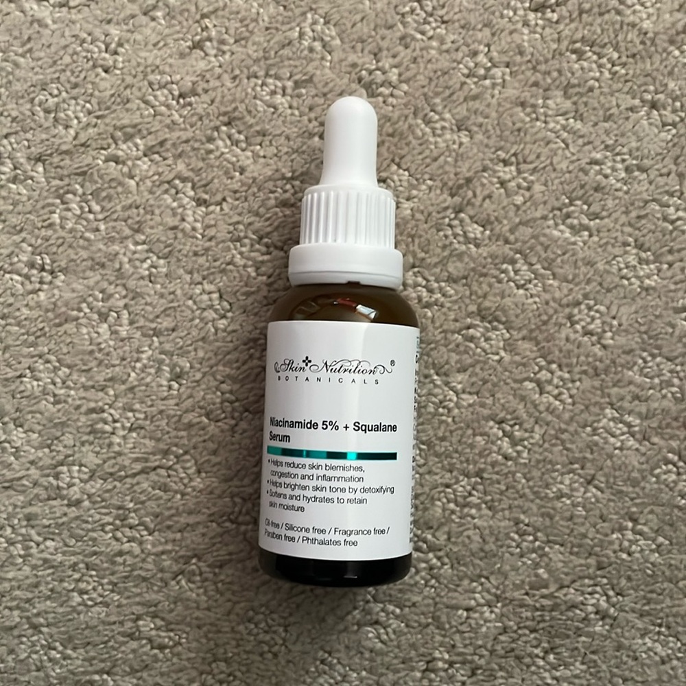Niacinamide 5% + Squalane Serum - White